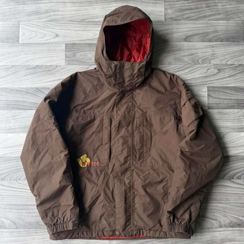 Burton Vintage Snowboard Jacket Brown Medium Brown Snowboard Jacket